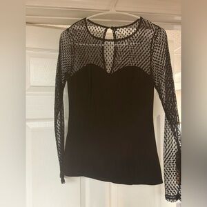 Black Silhouette Top